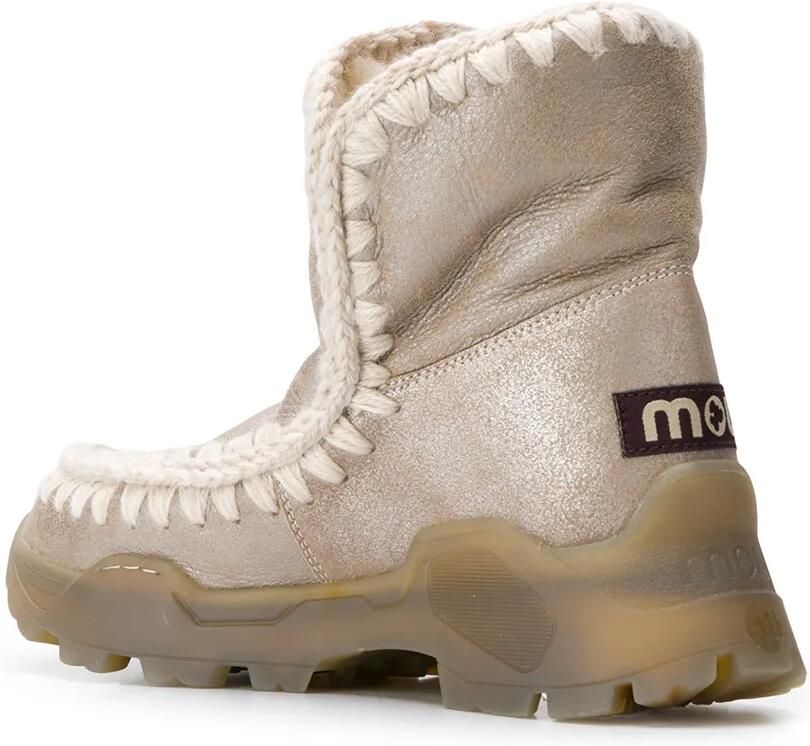 Mou Eskimo enkellaarzen Beige - Foto 3