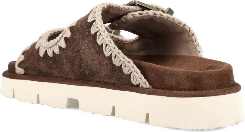 Mou Gehaakte sandalen Bruin - Foto 4