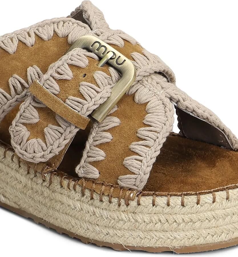 Mou Jute sandalen Bruin - Foto 2