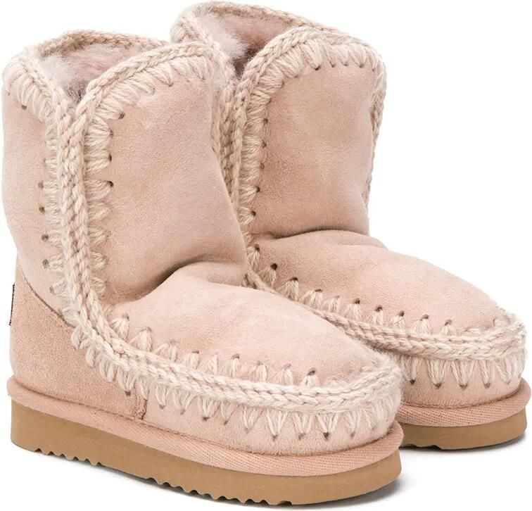 Mou Kids Eskimo enkellaarzen Roze