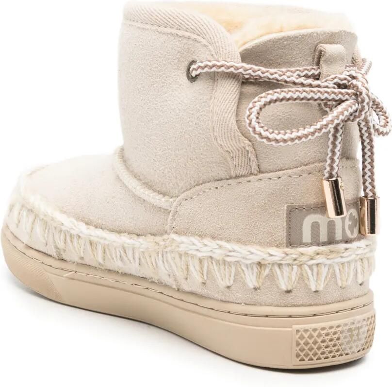 Mou Kids Laarzen met gehaakte afwerking Beige - Foto 2