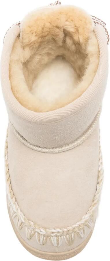 Mou Kids Laarzen met gehaakte afwerking Beige - Foto 3