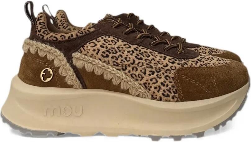 Mou leopard-print Speed sneakers Bruin
