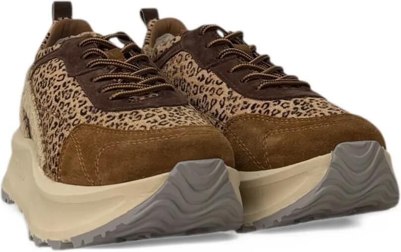 Mou leopard-print Speed sneakers Bruin - Foto 4