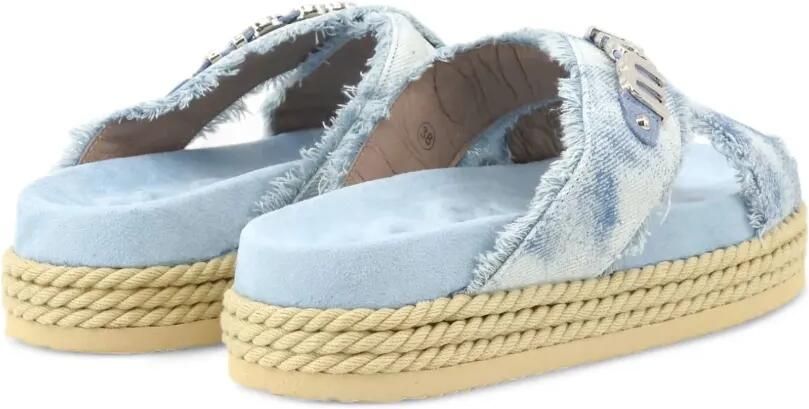 Mou Leren sandalen Blauw - Foto 2