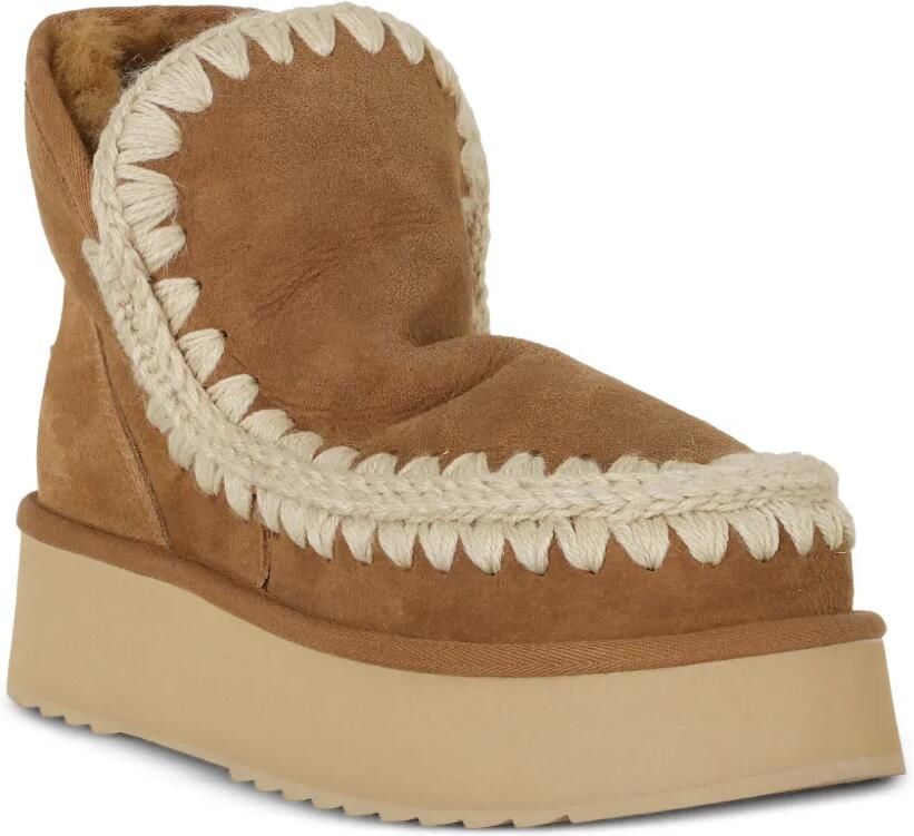Mou Mini Eskimo laarzen met plateauzool Bruin - Foto 2