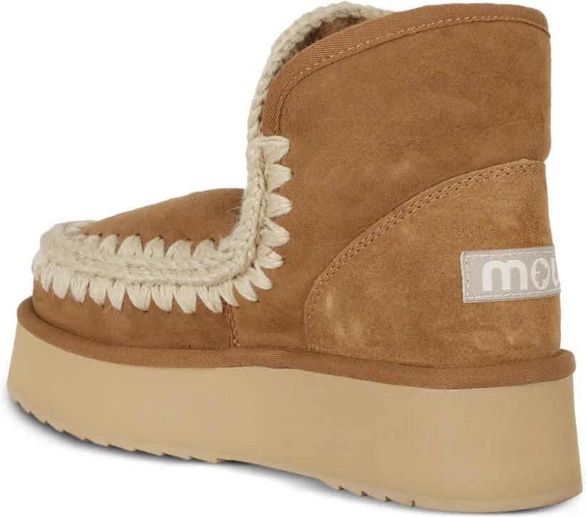 Mou Mini Eskimo laarzen met plateauzool Bruin - Foto 3