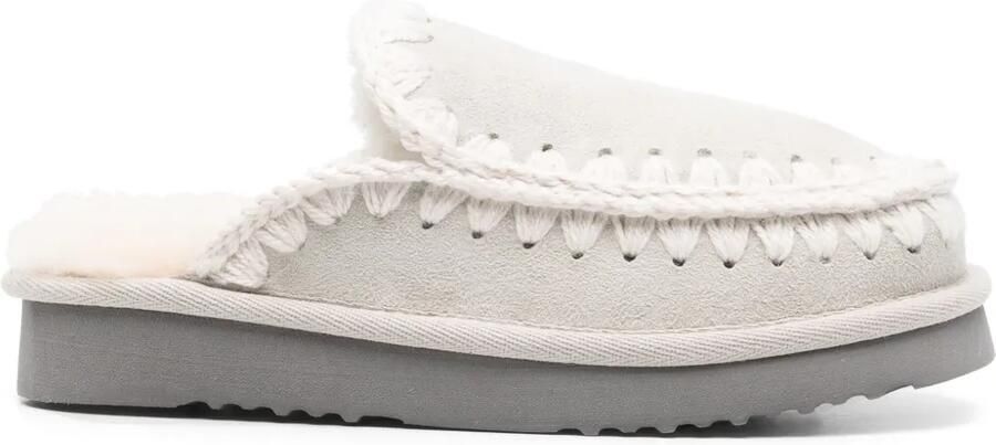 Mou Slip-on slippers Grijs