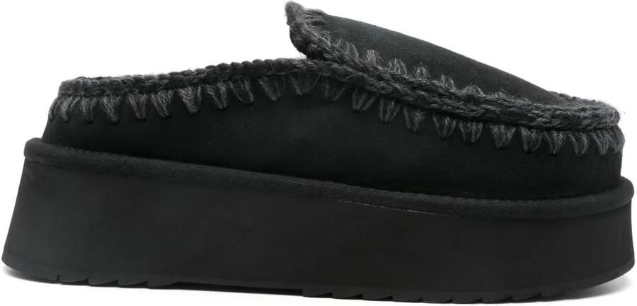 Mou Slippers Zwart