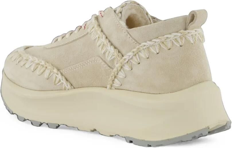 Mou Speed Eskimo sneakers met gehaakte stiksels Beige - Foto 2