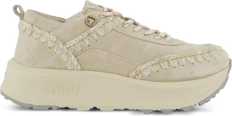 Mou Speed Eskimo sneakers met gehaakte stiksels Beige - Foto 3