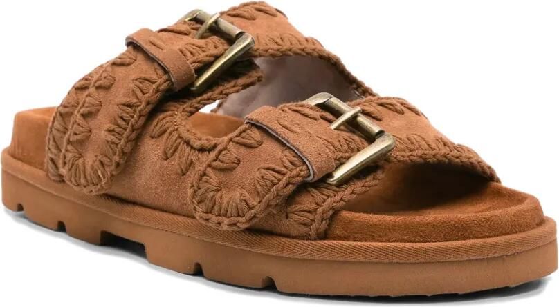 Mou Suède sandalen Bruin - Foto 3