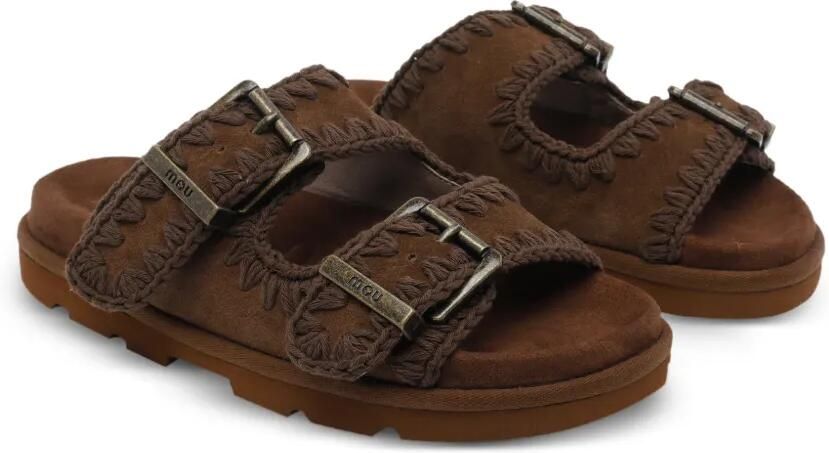 Mou Suède sandalen Bruin - Foto 4
