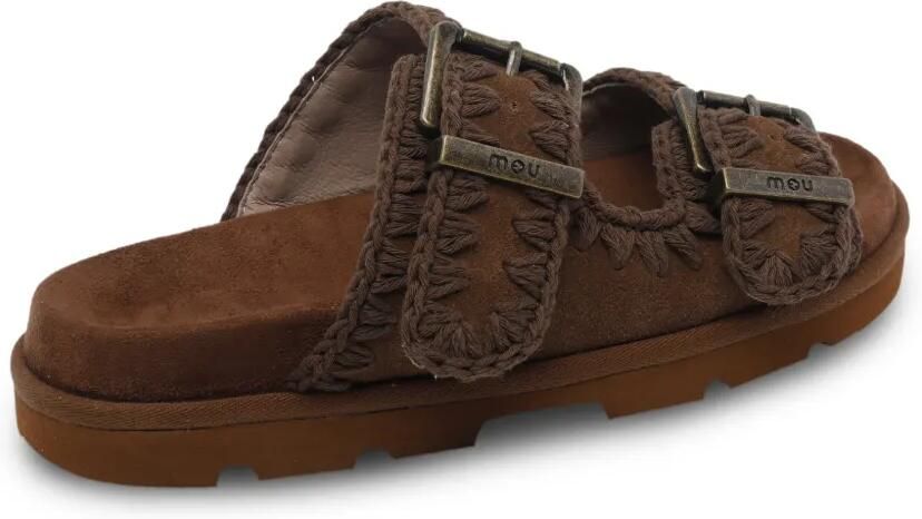Mou Suède sandalen Bruin - Foto 3