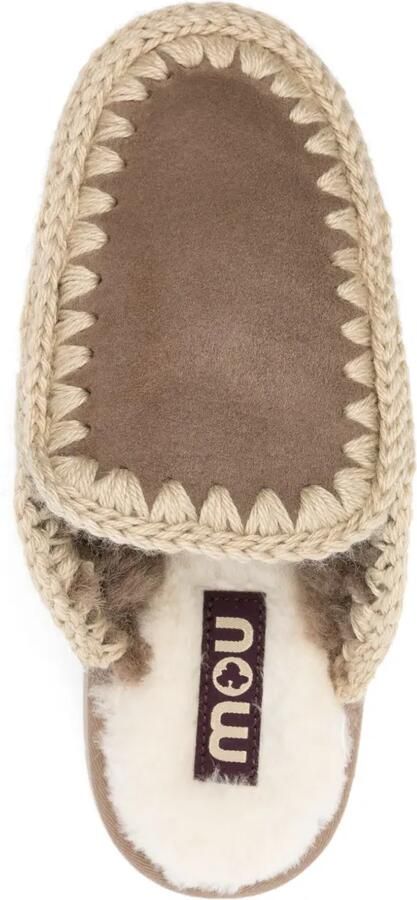 Mou Suède slippers Bruin - Foto 2