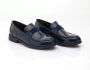 Moustache Lakleren loafers Blauw - Thumbnail 1