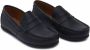 Moustache Loafers van imitatieleer Blauw - Thumbnail 1