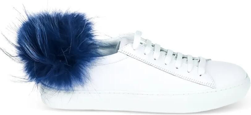 Mr & Mrs Italy Sneakers met pompon-detail Wit