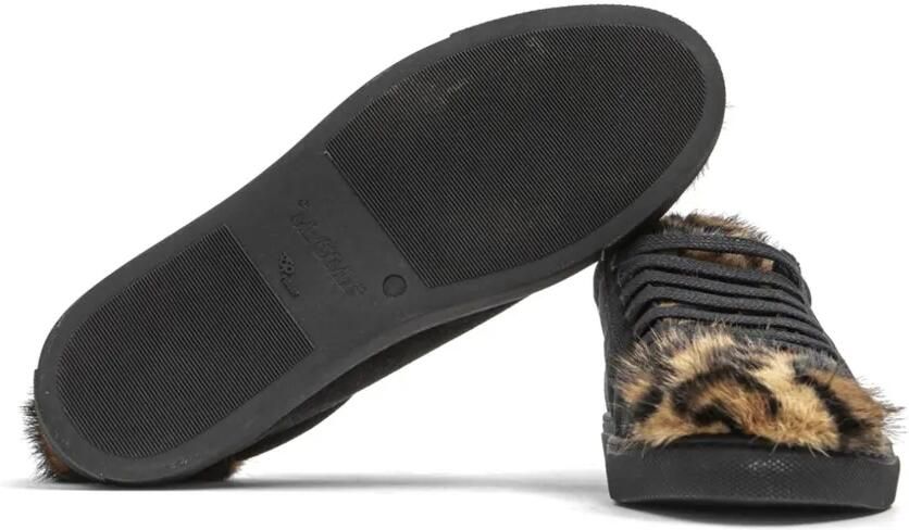 Mr & Mrs Italy Suède sneakers met afwerking Zwart - Foto 3