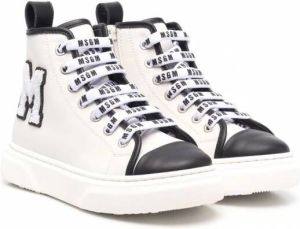 MSGM Kids High-top sneakers Wit