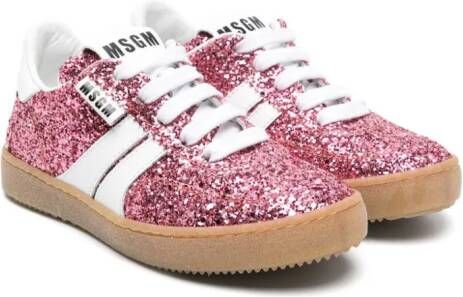 MSGM Kids Retro sneakers Roze