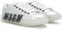 MSGM Kids Sneakers met logoprint Zilver - Thumbnail 1