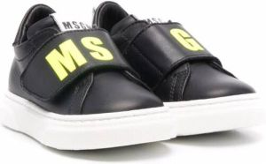 MSGM Kids Sneakers met logoprint Zwart