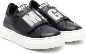 MSGM Kids Sneakers verfraaid met stras Zwart