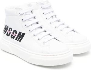MSGM Sneakers met logoprint Wit