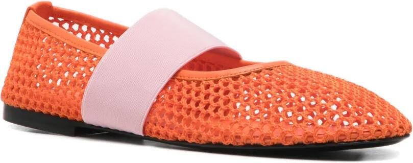 MSGM Ballerina's met bandjes Oranje