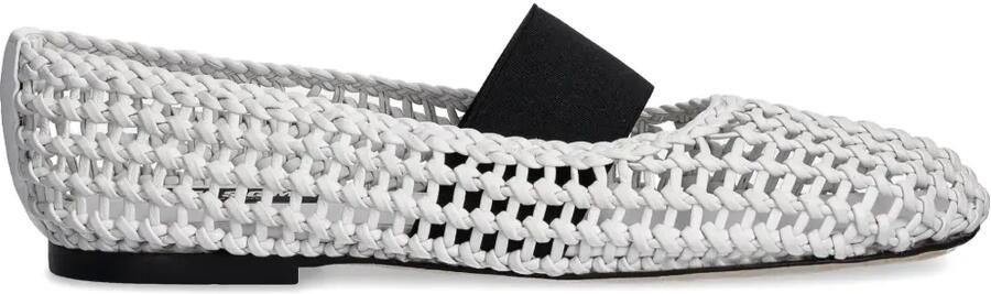 MSGM Geweven ballerina's Wit