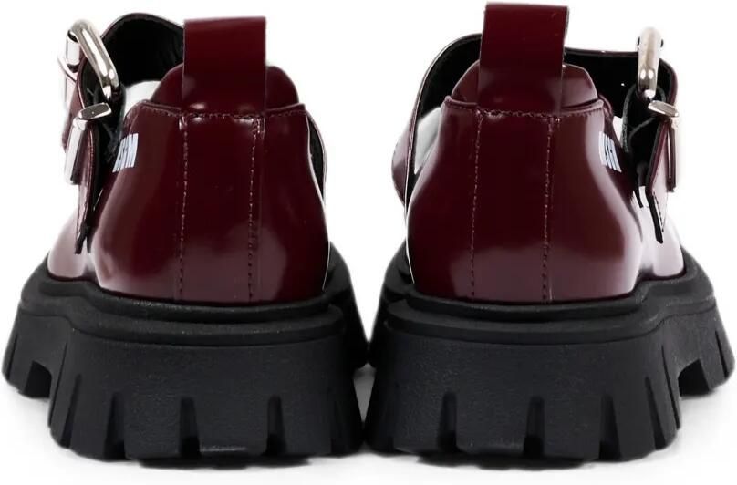 MSGM Kids Loafers met chunky zool en gespsluiting Rood - Foto 3