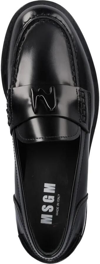 MSGM Loafers met letter-applicatie Zwart - Foto 4