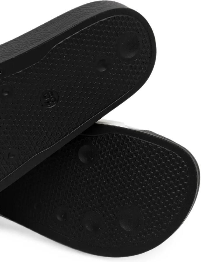MSGM Slippers met logo-reliëf Wit