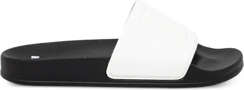 MSGM Slippers met logo-reliëf Wit - Foto 5