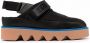 MSGM Muiltjes met plateauzool Zwart - Thumbnail 1