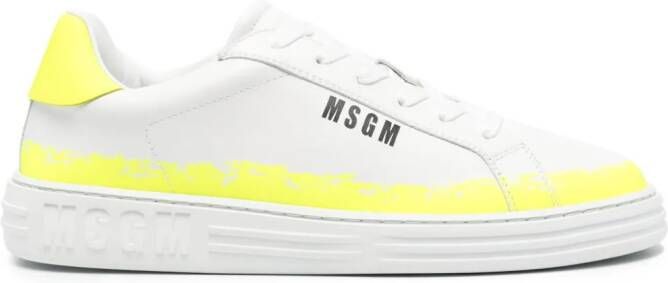 MSGM Sneakers met vlakken Wit