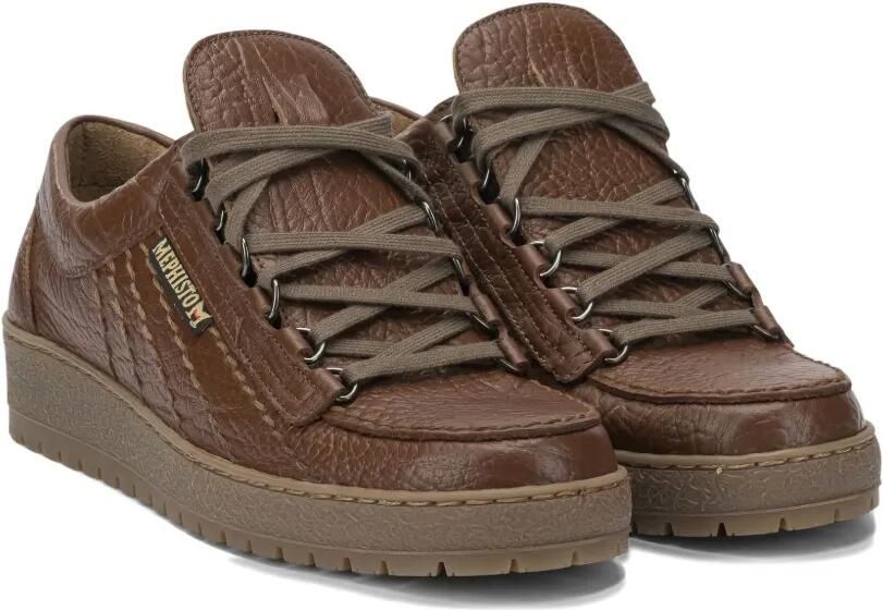 Musto Getextureerde sneakers Bruin - Foto 3