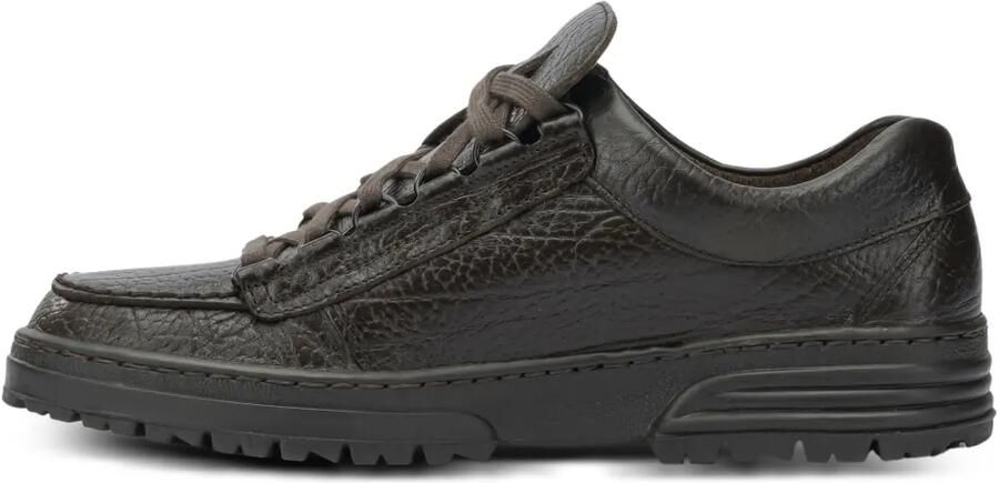Musto Getextureerde sneakers Bruin - Foto 3