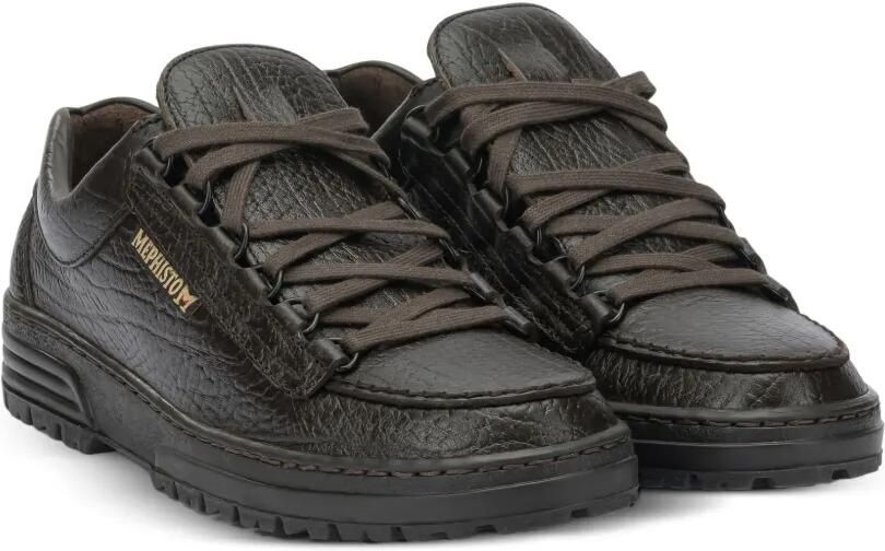 Musto Getextureerde sneakers Bruin - Foto 2