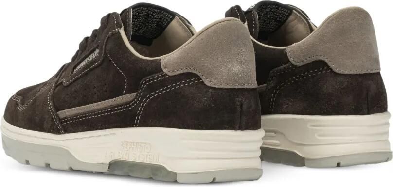 Musto Sneakers met suède vlak Bruin - Foto 4