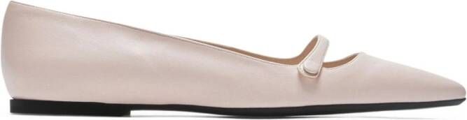 Nº21 Ballerina's met puntige neus Beige