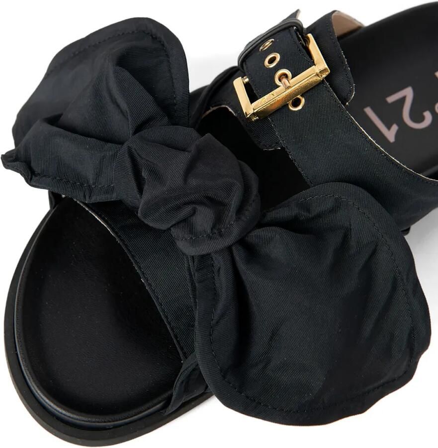 Nº21 Sandalen met geknoopte details Zwart - Foto 2