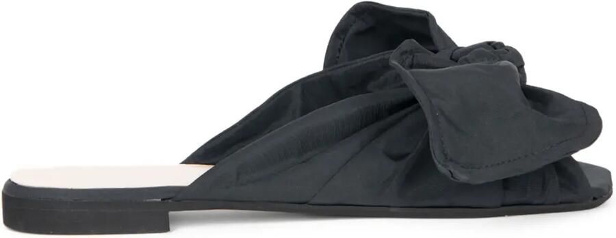 Nº21 Sandalen met geknoopte details Zwart