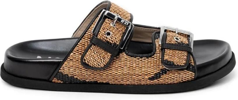 Nº21 Sandalen met gesp Bruin