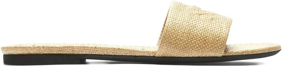 Nº21 Sandalen met logo-reliëf Beige