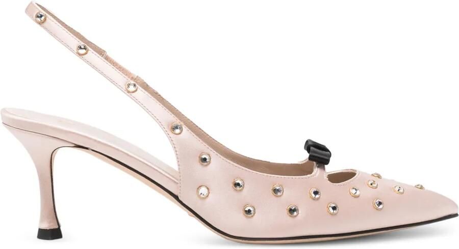 Nº21 Slingback pumps met puntige neus C001
