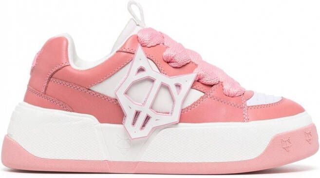 NAKED WOLFE City low-top sneakers Roze