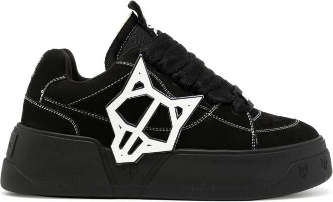 NAKED WOLFE Kosa Midnight low-top sneakers Zwart