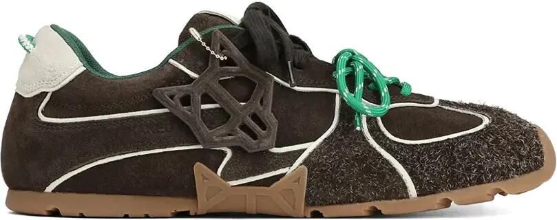 NAKED WOLFE Ace sneakers met vlakken Bruin